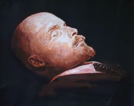 Lenin head study first session