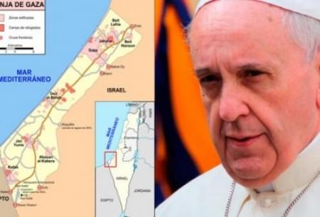Papa Francisco telefona para Peres e Abbas pedindo que continuem buscando a trégua na Faixa de Gaza